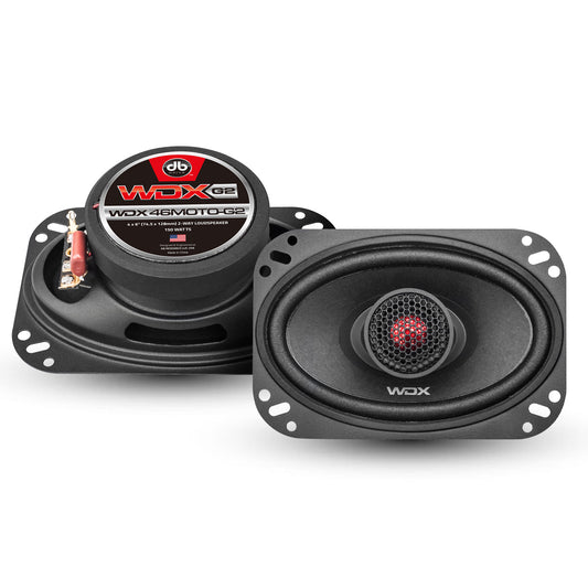 DB Drive WDX46MOTO-G2 : 4X6 in.  Moto 2-Way Loudspeaker