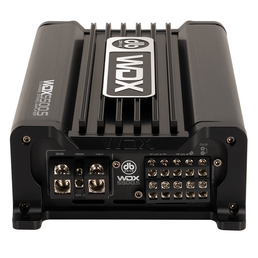 DB Drive WDX5500.5 : 5-Channel Class D Amplifier