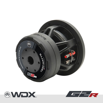 DB Drive WDX6.5G2R.4 : 6.5 in.  Dual 4-Ohm Subwoofer