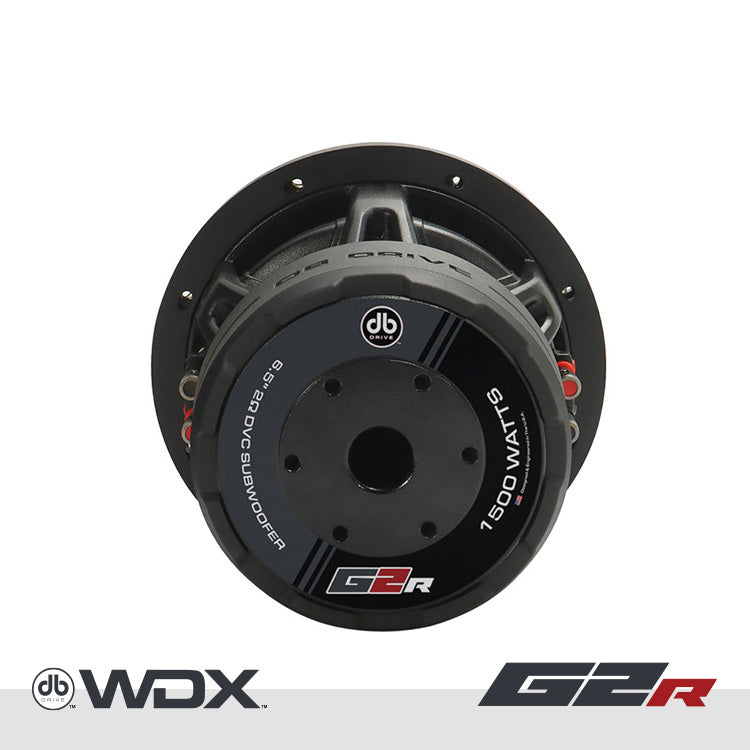 DB Drive WDX6.5G2R.4 : 6.5 in.  Dual 4-Ohm Subwoofer