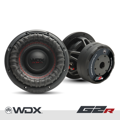 DB Drive WDX6.5G2R.4 : 6.5 in.  Dual 4-Ohm Subwoofer