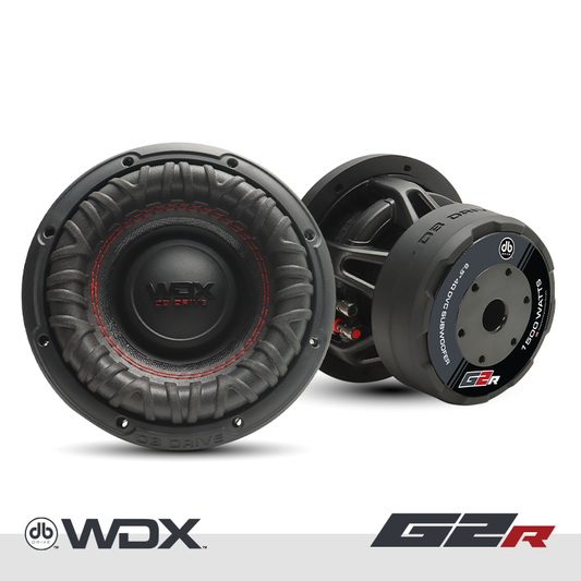 DB Drive WDX6.5G2R.4 : 6.5 in.  Dual 4-Ohm Subwoofer