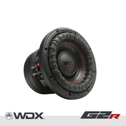 DB Drive WDX6.5G2R.2 : 6.5 in. Dual 2-Ohm Subwoofer