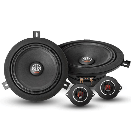 DB Drive WDX65C-JP : 6.5 in. Jeep Component Loudspeakers