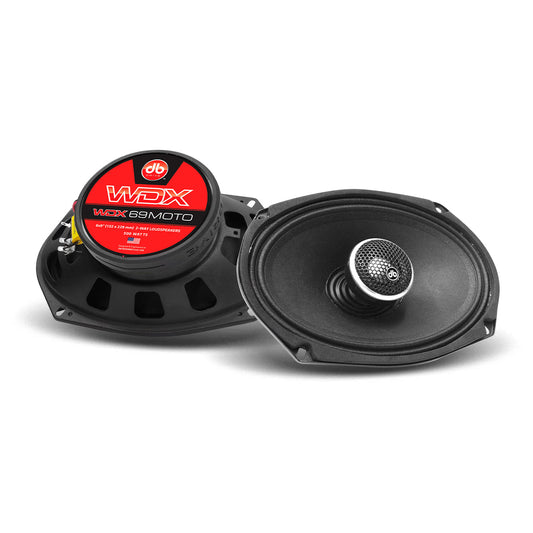 DB Drive WDX69MOTO : 6x9 in. Moto 2-Way Motorcycle Loudspeakers