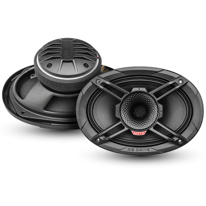 DB Drive WDX69MOTO-CD: 6x9 in. Moto 2-Way Loudspeakers W/Back mounted Compression Driver