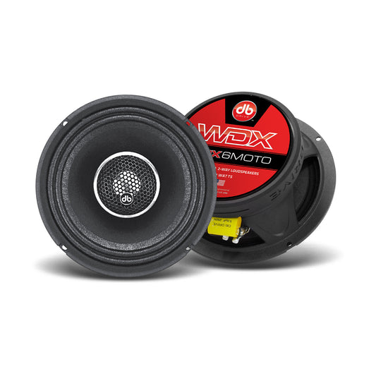 DB Drive WDX6MOTO : 6.5 in. Moto 2-Way Loudspeakers