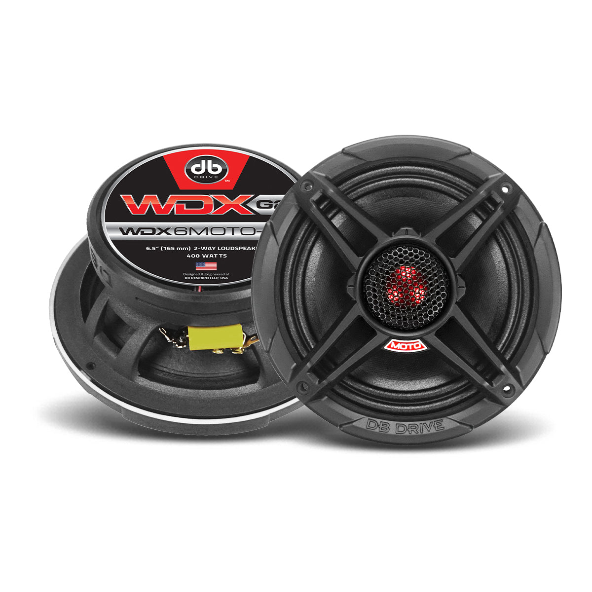 DB Drive WDX6MOTO-G2 : 6.5 in. Moto 2-Way Loudspeakers