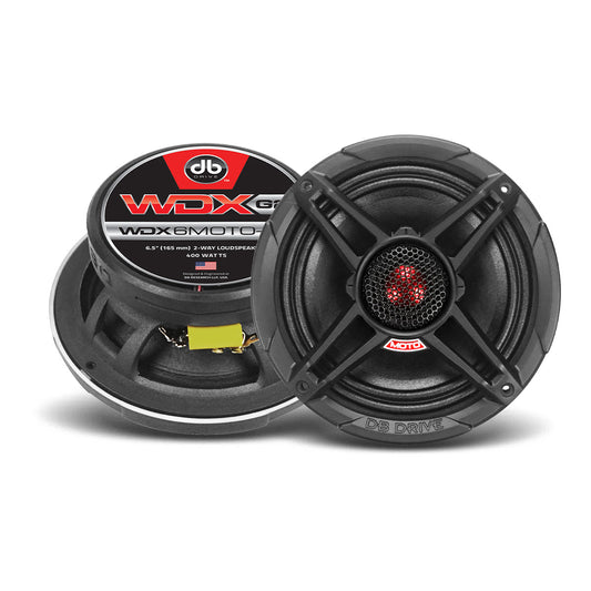 DB Drive WDX6MOTO-G2 : 6.5 in. Moto 2-Way Loudspeakers