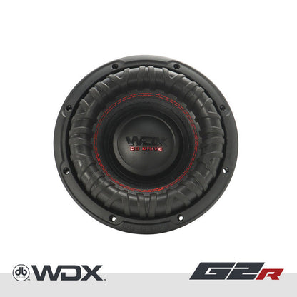 DB Drive WDX8G2R.2 : 8 in. Dual 2-Ohm Subwoofer