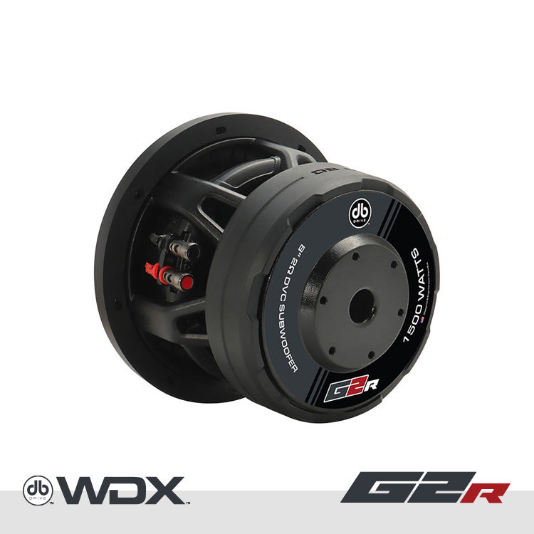 DB Drive WDX8G2R.2 : 8 in. Dual 2-Ohm Subwoofer