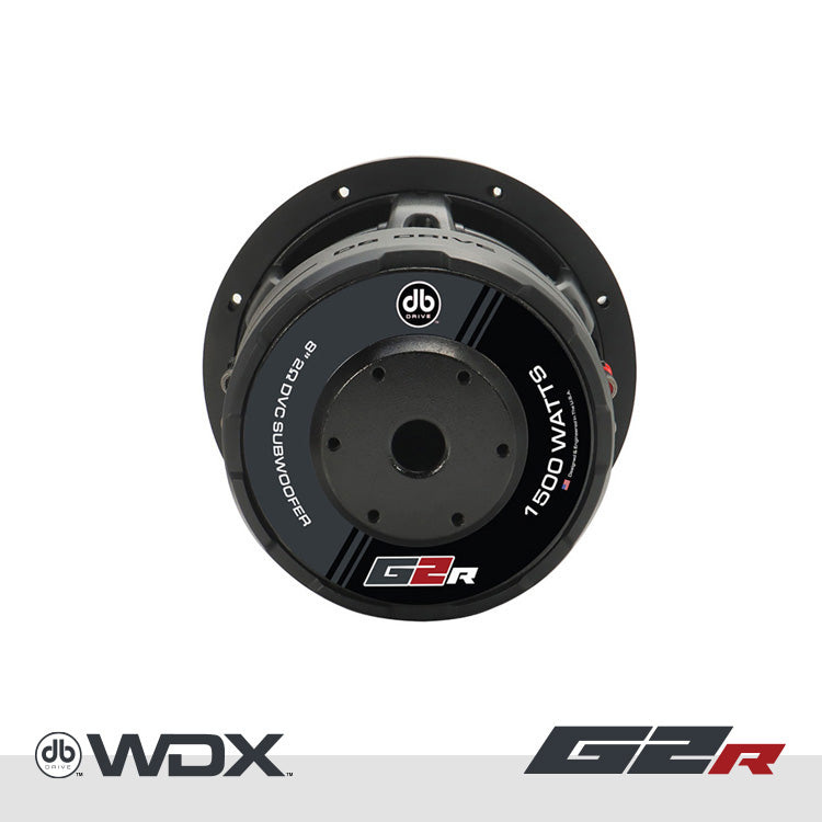 DB Drive WDX8G2R.2 : 8 in. Dual 2-Ohm Subwoofer