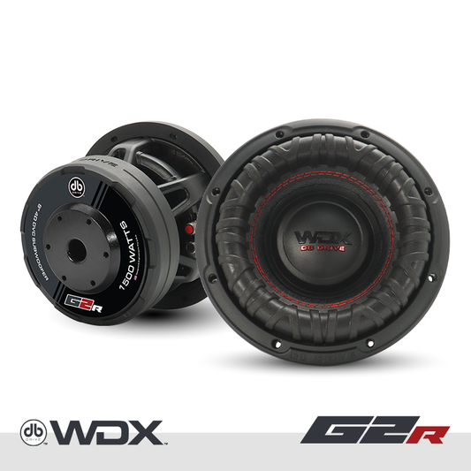 DB Drive WDX8G2R.4 : 8 in. Dual 4-Ohm Subwoofer
