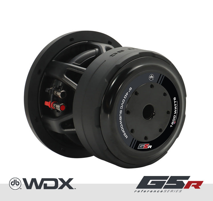DB Drive WDX8G5R.4 : 8 in.  Dual 4-Ohm Subwoofer
