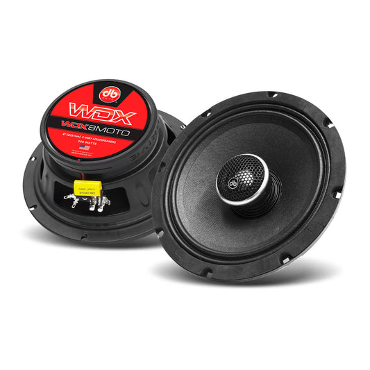 DB Drive WDX8MOTO : 8 in. Moto 2-Way Motorcycle Loudspeakers