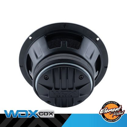 DB Drive WDX8MOTO-CDX 8-inch 2-Way Weather-Resistant Loudspeaker with Compression Driver