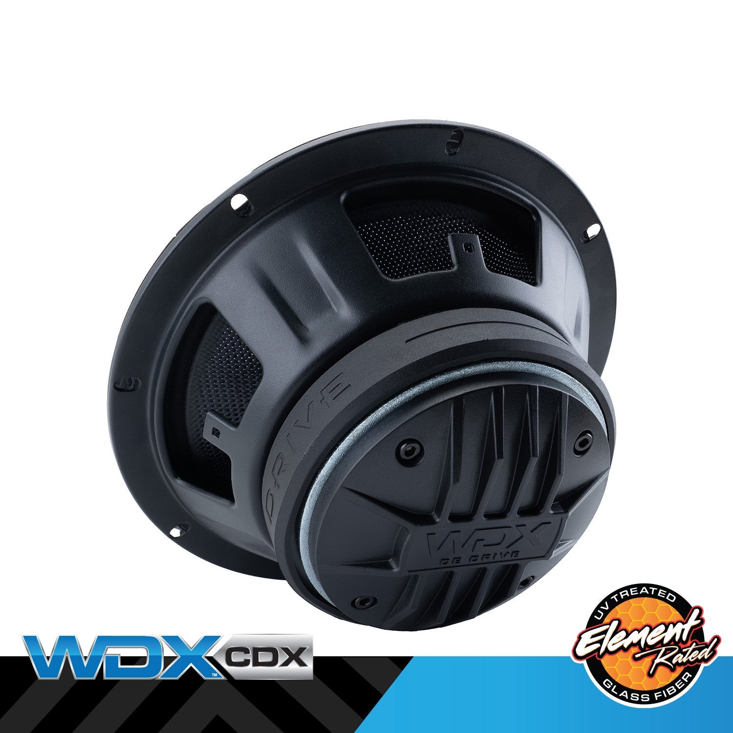 DB Drive WDX8MOTO-CDX 8-inch 2-Way Weather-Resistant Loudspeaker with Compression Driver