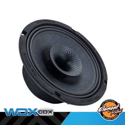 DB Drive WDX8MOTO-CDX 8-inch 2-Way Weather-Resistant Loudspeaker with Compression Driver