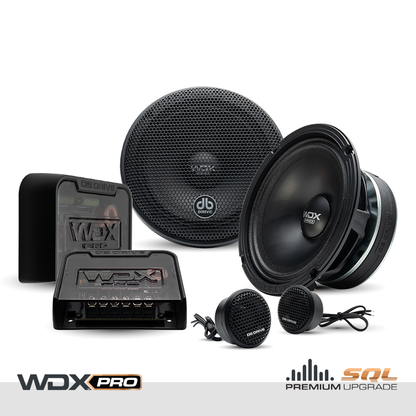DB Drive WDX P65C : WDX PRO 6.5 in. 2-Way Component Loudspeaker