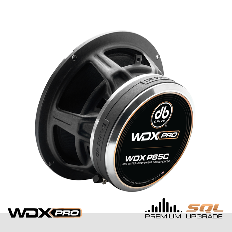 DB Drive WDX P65C : WDX PRO 6.5 in. 2-Way Component Loudspeaker