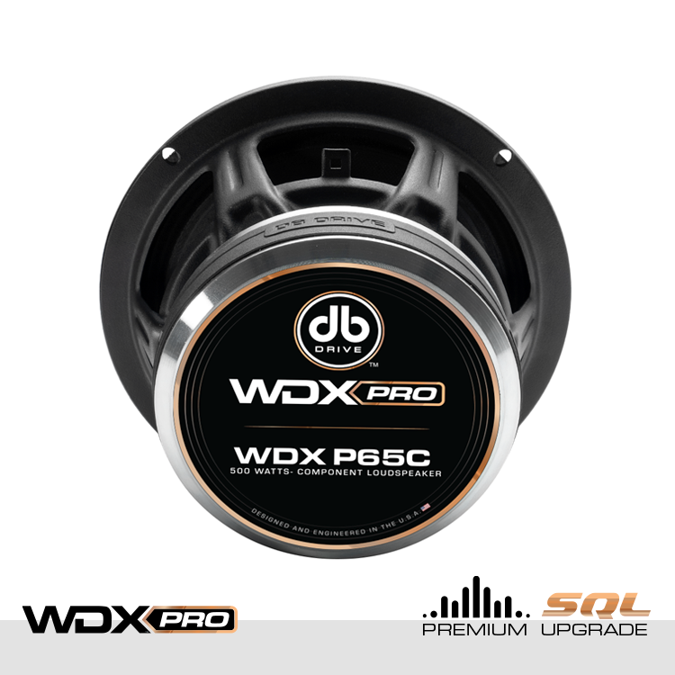 DB Drive WDX P65C : WDX PRO 6.5 in. 2-Way Component Loudspeaker