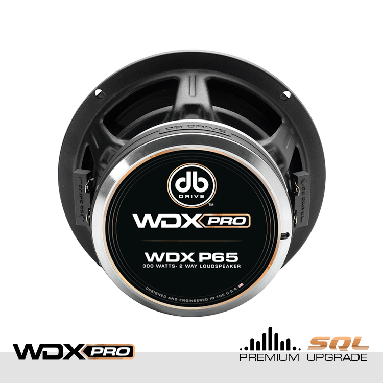 DB Drive WDX P65 : WDX PRO 6.5 in. 2-Way Loudspeaker