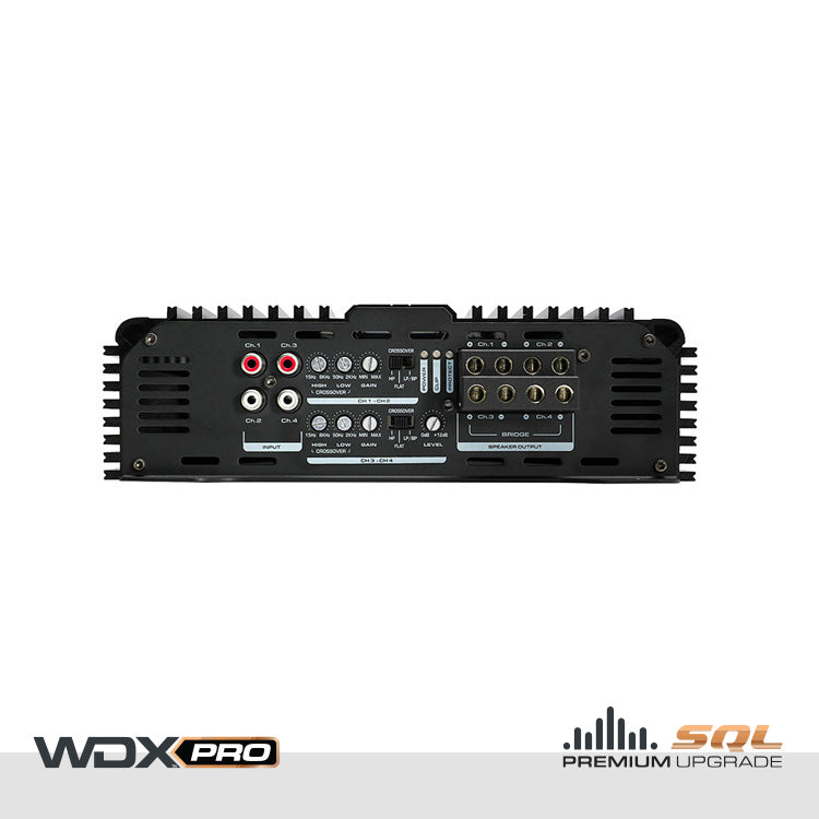 DB Drive WDX PRO1000.4 : 4-Channel Full-Range Class D Amplifier