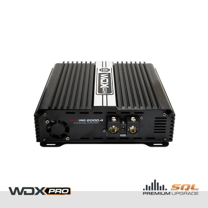 DB Drive WDX PRO2000.4 : 4-Channel Full-Range Class D Amplifier