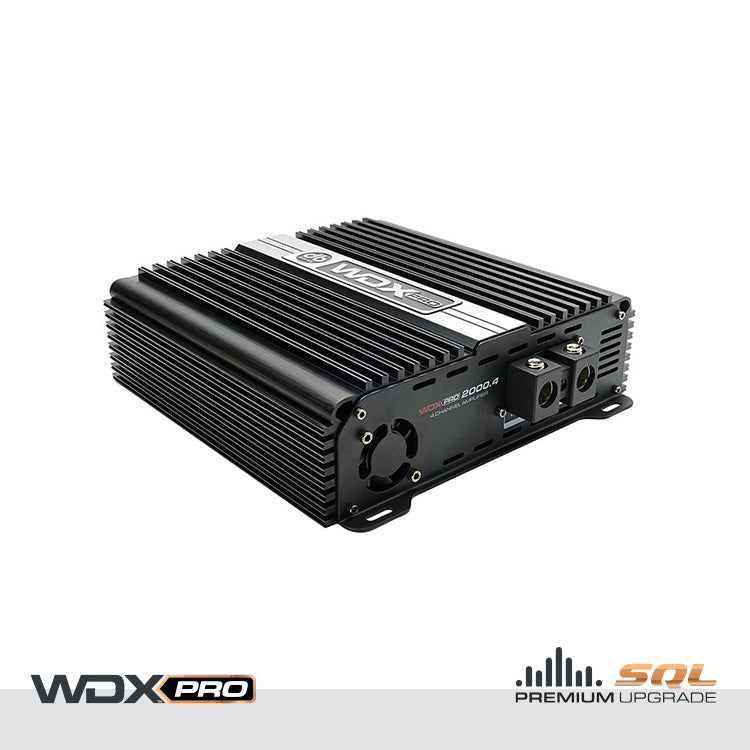 DB Drive WDX PRO2000.4 : 4-Channel Full-Range Class D Amplifier