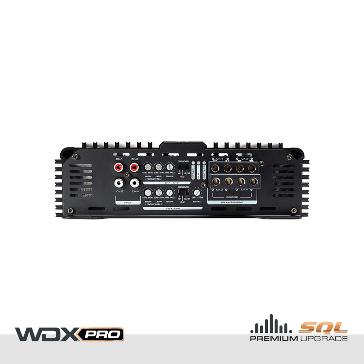 DB Drive WDX PRO2000.4 : 4-Channel Full-Range Class D Amplifier