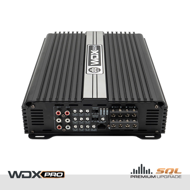 DB Drive WDX PRO2500.5 : 5-Channel Full-Range Class D Amplifier
