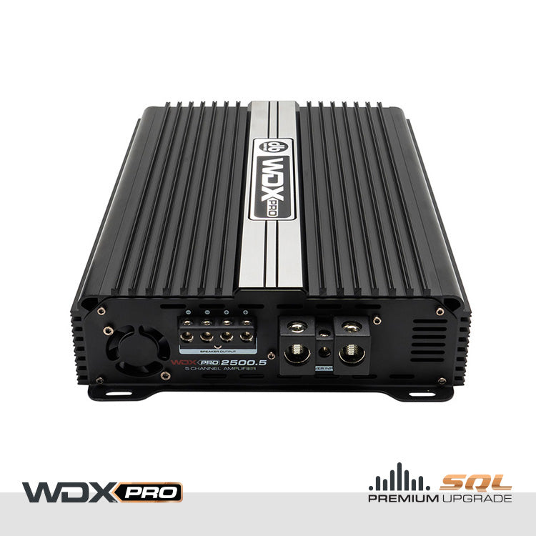 DB Drive WDX PRO2500.5 : 5-Channel Full-Range Class D Amplifier