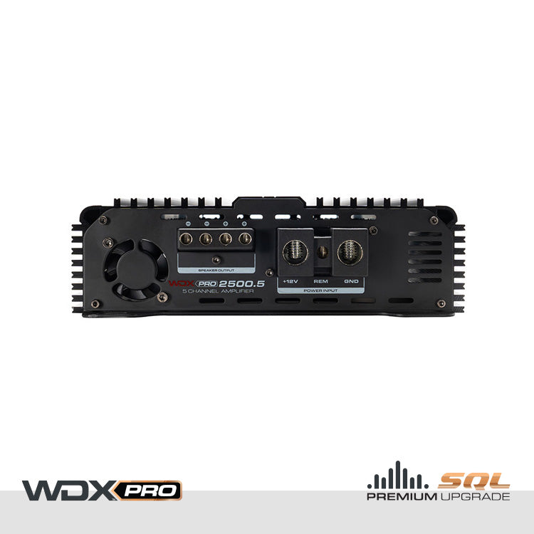 DB Drive WDX PRO2500.5 : 5-Channel Full-Range Class D Amplifier