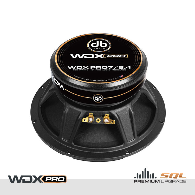 DB Drive WDXPRO7/8.4 : 8 in. Wide Frequency Range - Pro Audio midrange/1 Pair