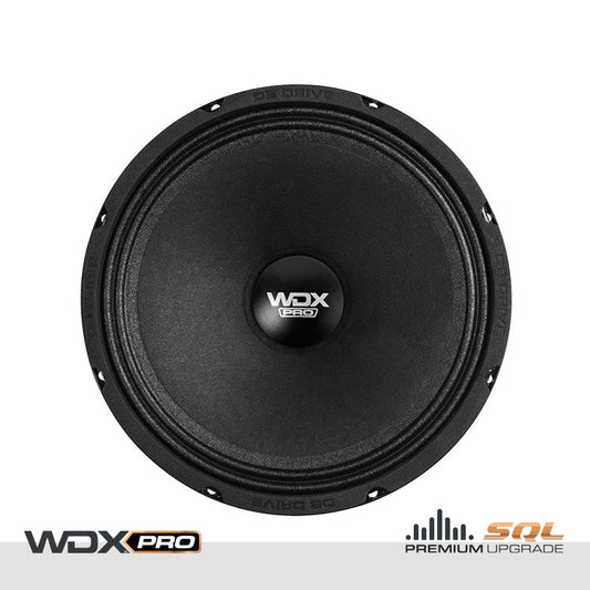 DB Drive WDXPRO9/8NC.4 : 8 in. Neo-Charged Wide Frequency Range -Pro Audio Midbass/1 Pair