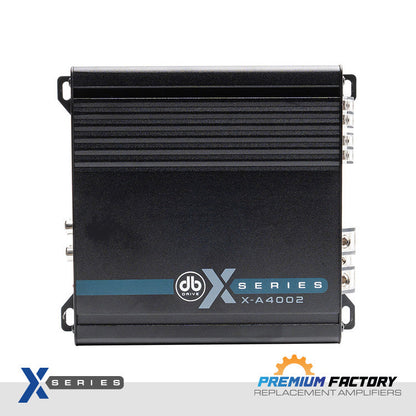 DB Drive X-A4002 : 4-Channel Class D Amplifier