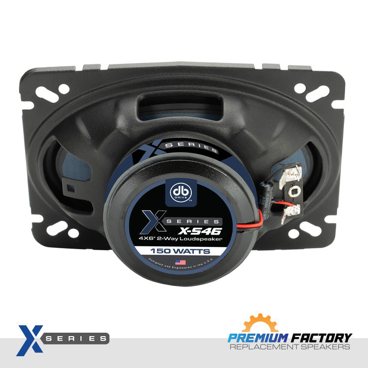 DB Drive X-S46 : 4X6 in.  2-way Loudspeaker