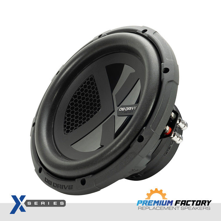 DB Drive X-W10D4 : X-Series 10 in. Dual 4-Ohm Subwoofer