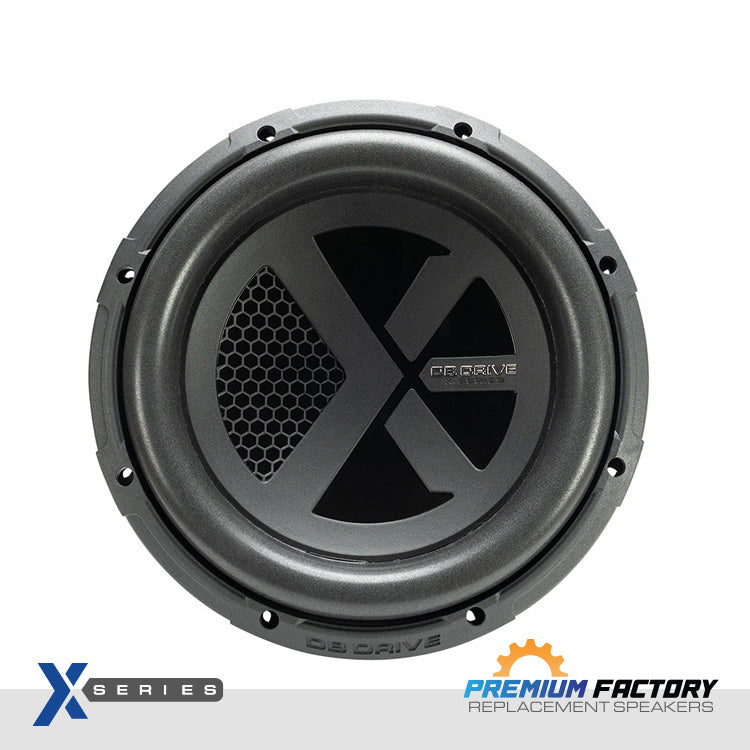 DB Drive X-W10D4 : X-Series 10 in. Dual 4-Ohm Subwoofer