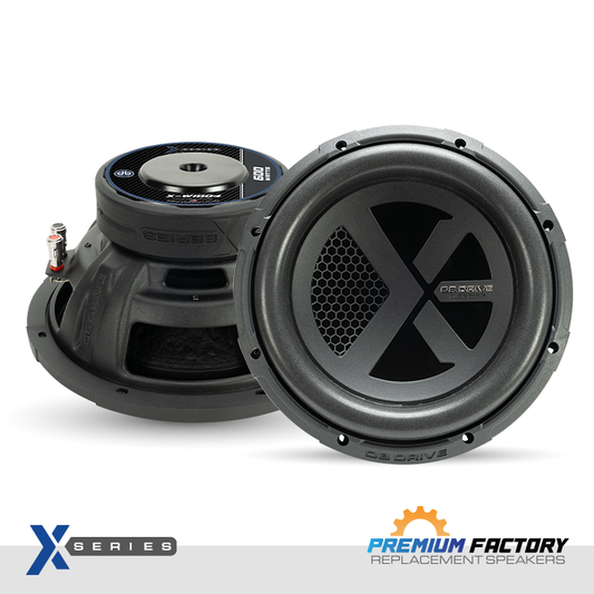 DB Drive X-W10D4 : X-Series 10 in. Dual 4-Ohm Subwoofer