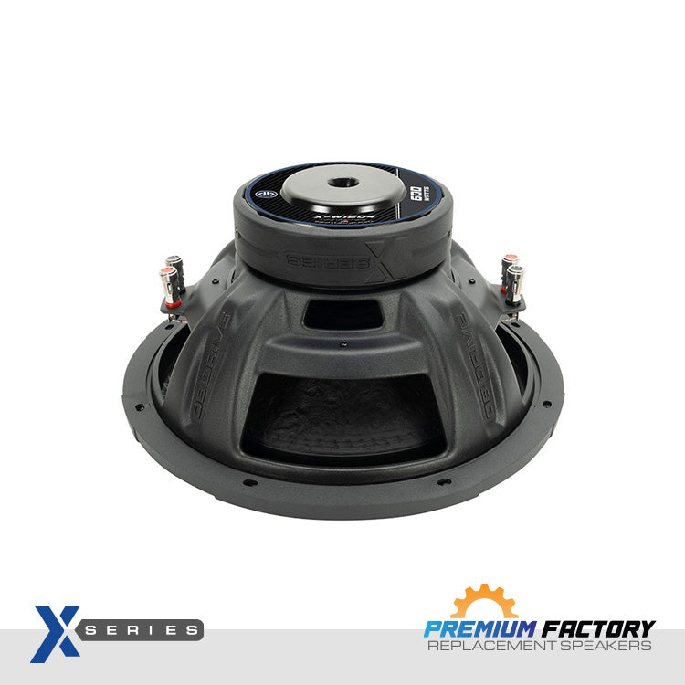 DB Drive X-W12D4 : X-Series 12 in. Dual 4-Ohm Subwoofer