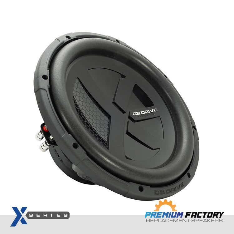DB Drive X-W12D4 : X-Series 12 in. Dual 4-Ohm Subwoofer