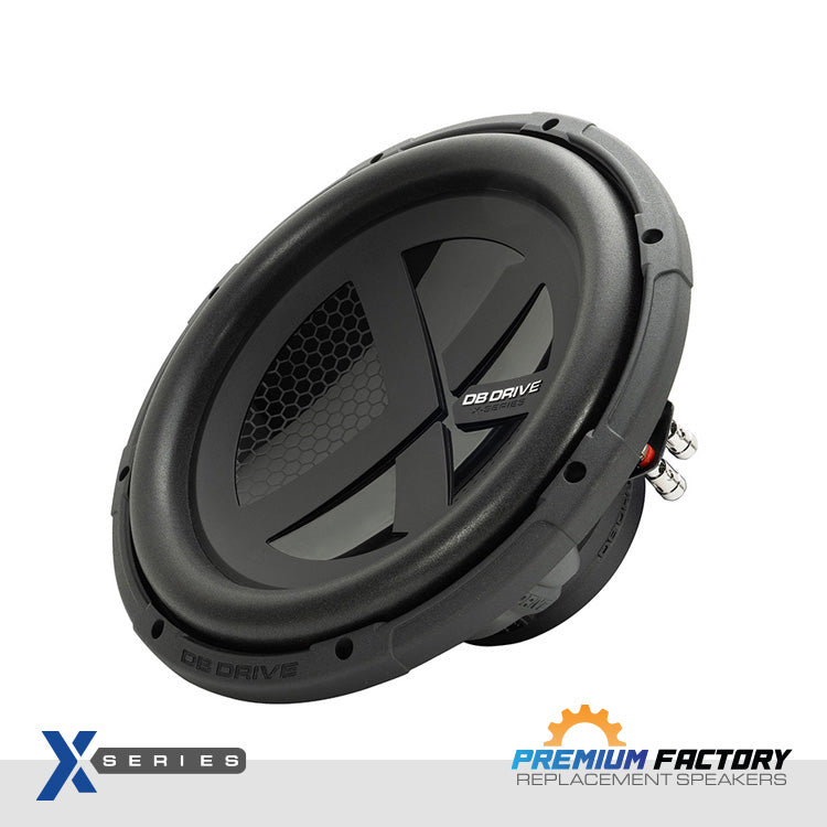 DB Drive X-W12D4 : X-Series 12 in. Dual 4-Ohm Subwoofer