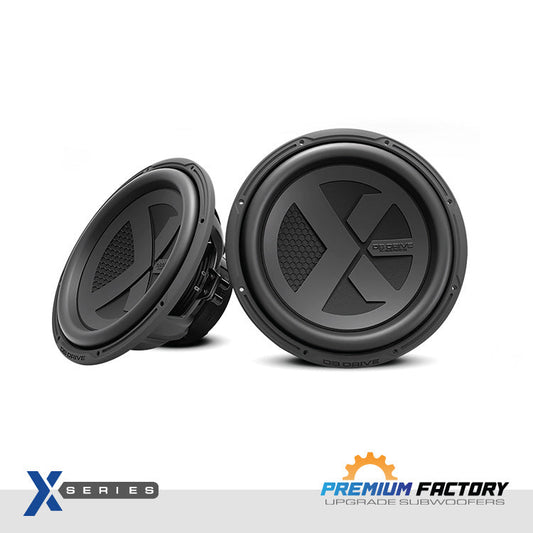 DB Drive X-W12D4 : X-Series 12 in. Dual 4-Ohm Subwoofer