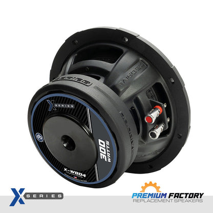 DB Drive X-W8D4 : X-Series 8 in. Dual 4-Ohm Subwoofer