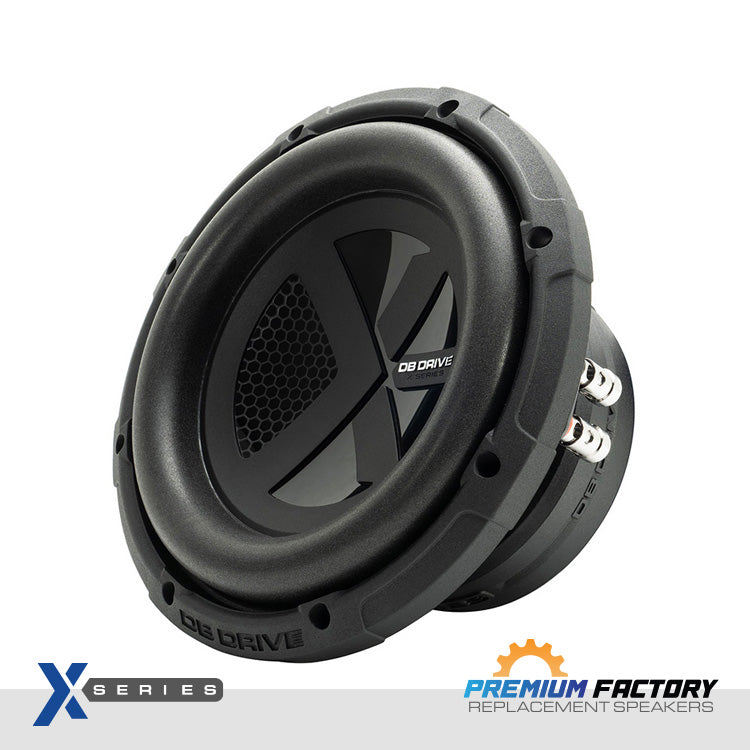DB Drive X-W8D4 : X-Series 8 in. Dual 4-Ohm Subwoofer