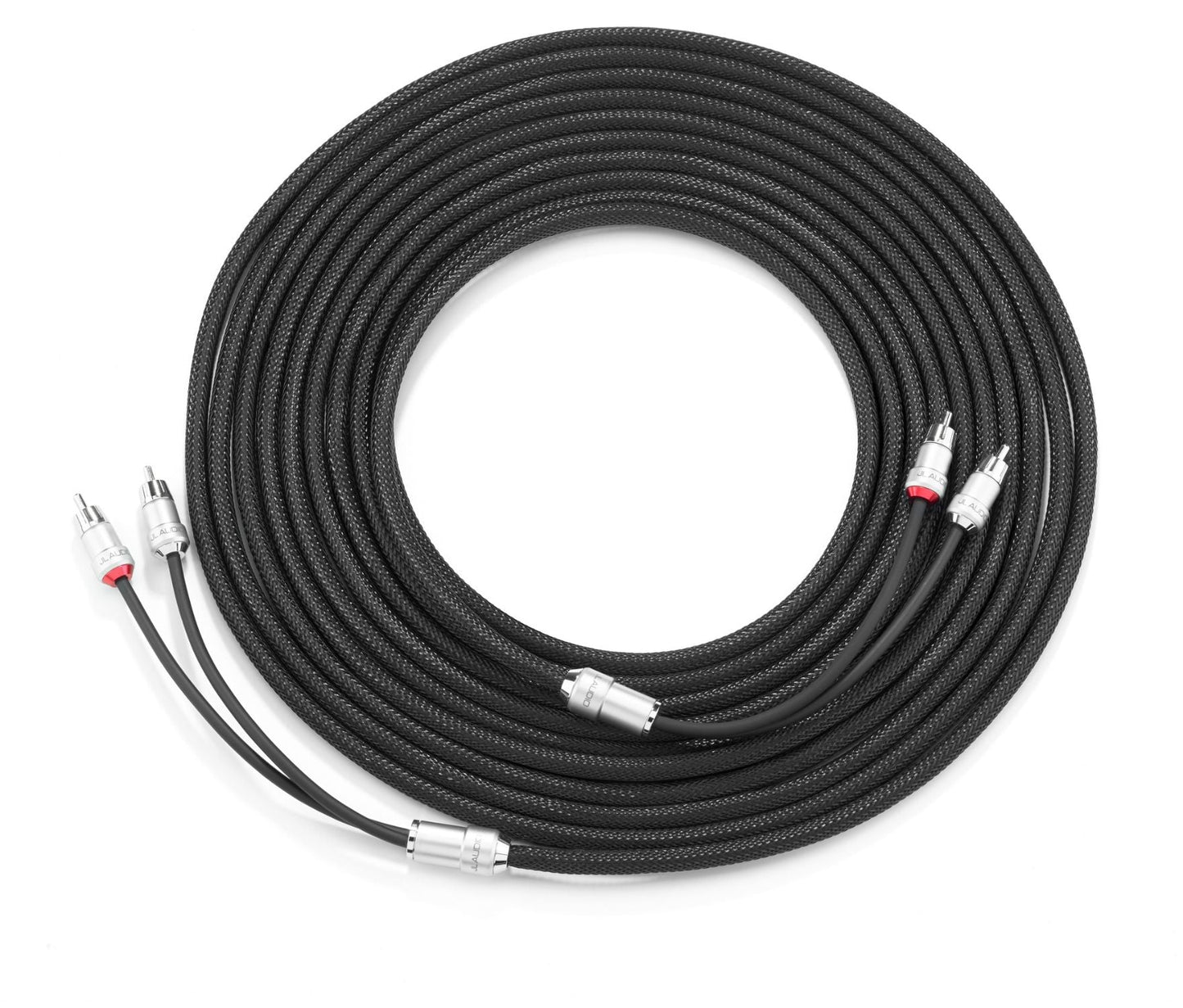 JL Audio XE-BLKAIC2-25 2-Channel 25 Feet RCA Cable