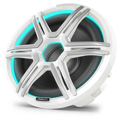 Creative Audio Garmin Fusion Apollo 12" LED Marine Subwoofer Sport Grill White