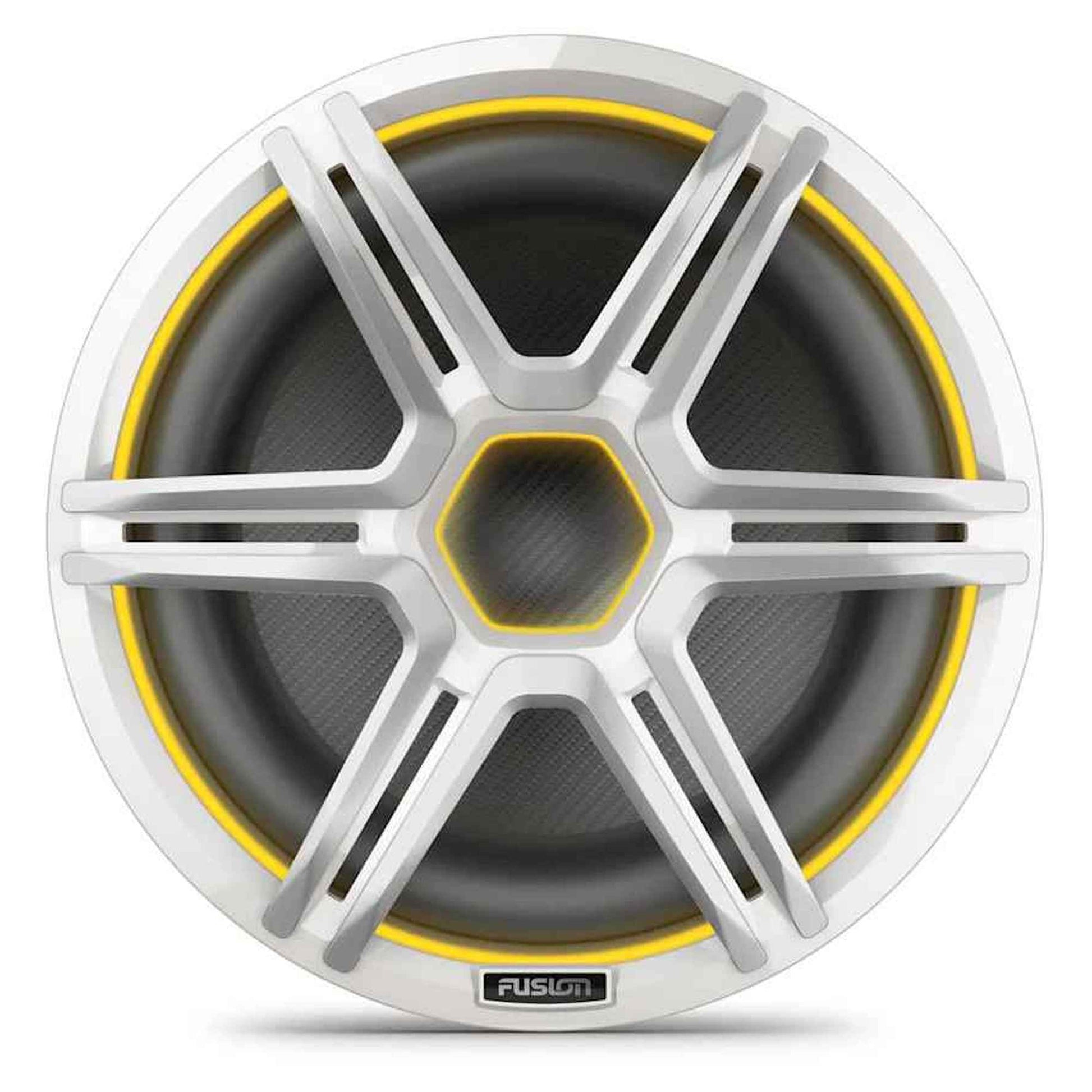 Creative Audio Garmin Fusion Apollo 12" LED Marine Subwoofer Sport Grill White