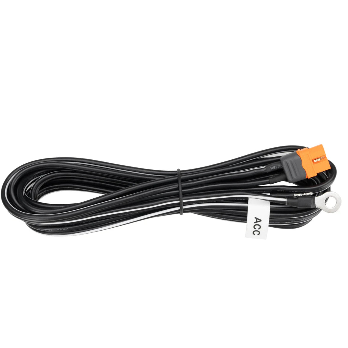 Black cable with connectors on a white background, featuring the BlackVue logo.